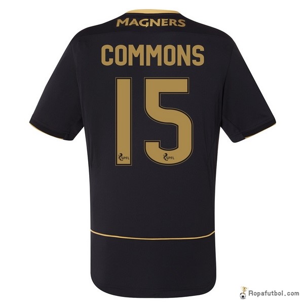 Camiseta Celtic Replica Segunda Ropa Commons 2016/17 Negro